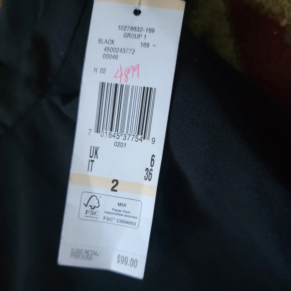 Anne Klein Black Stretch Trousers - Picture 4 of 7